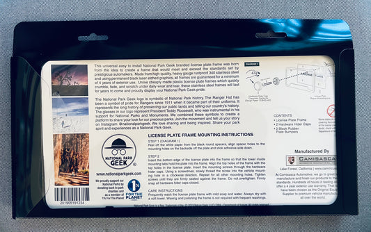 License Plate Frame