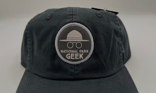 Dad Hat with NPG Logo Patch (Black)