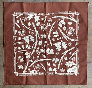 Bandana Brown (includes US shipping via USPS only)