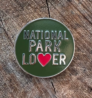 National Park Lover Pin (includes US shipping via USPS only)
