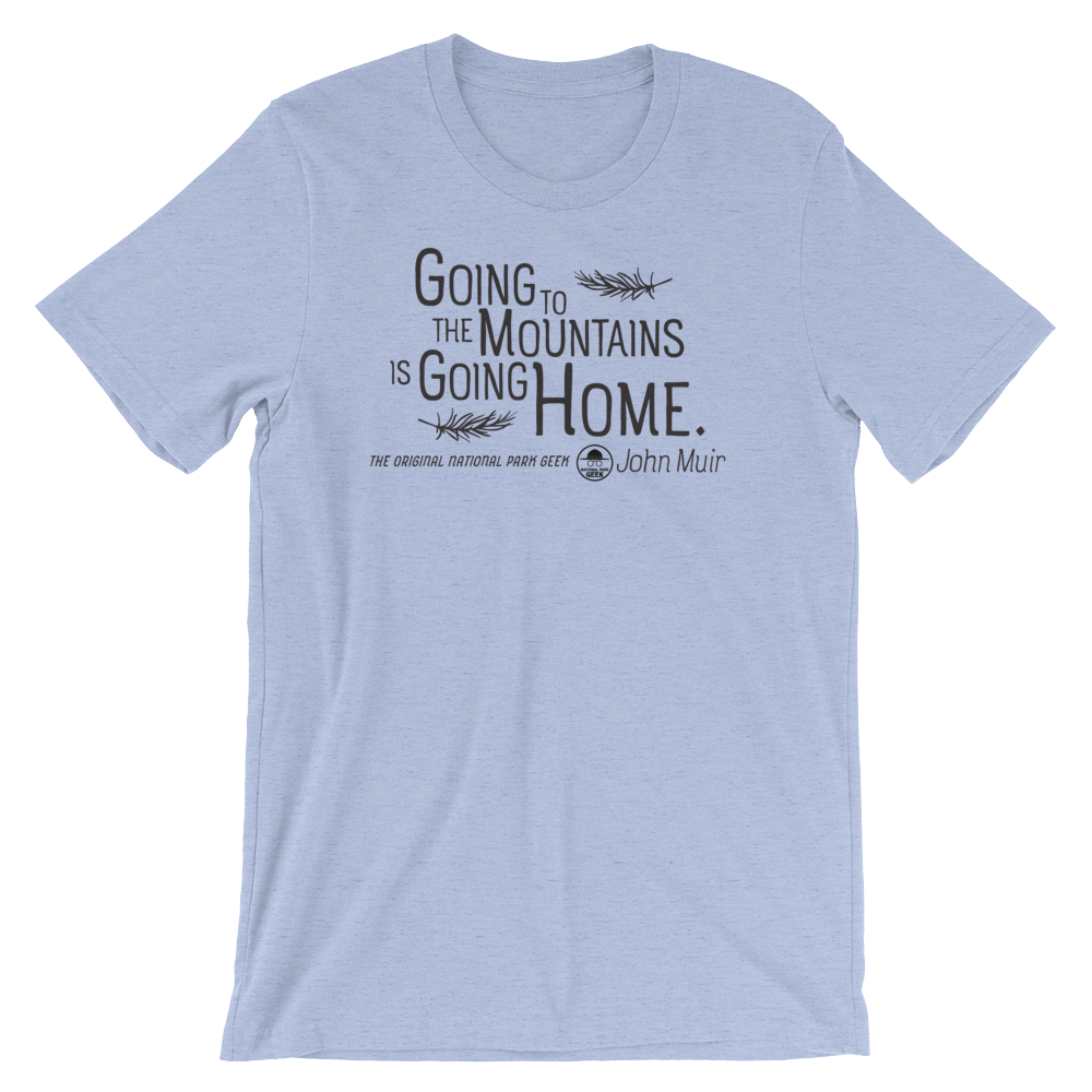 Going To The Mountains T-Shirt - Black Logo