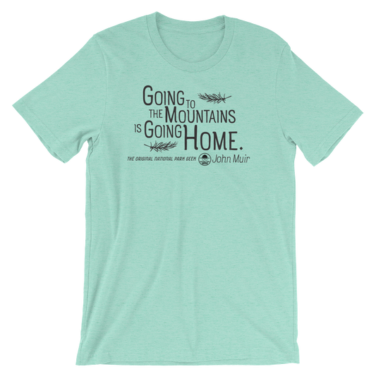 Going To The Mountains T-Shirt - Black Logo