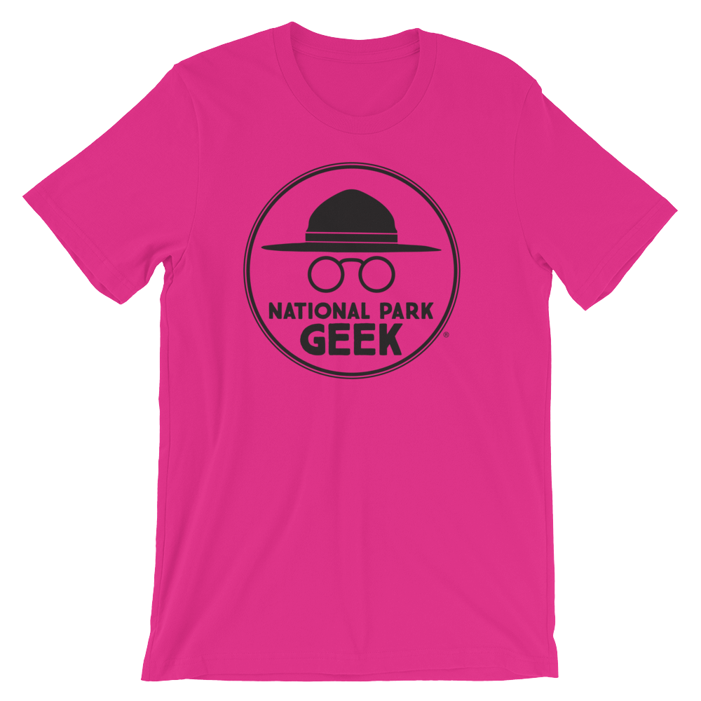A National Park Geek T-Shirt - Black Logo