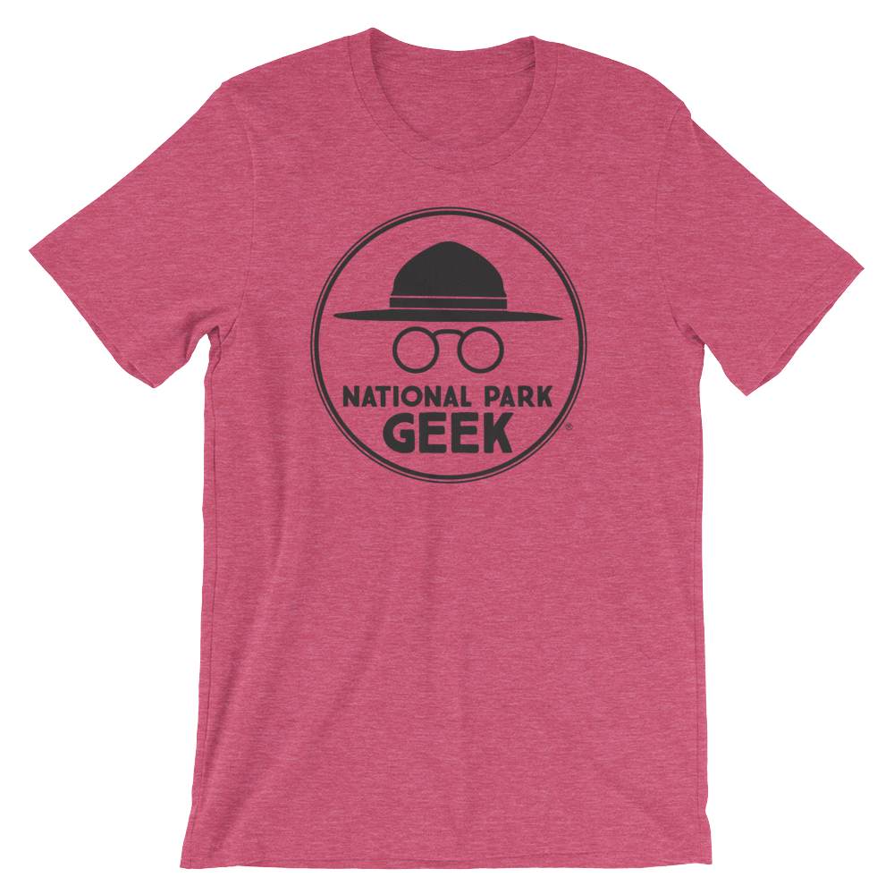 A National Park Geek T-Shirt - Black Logo