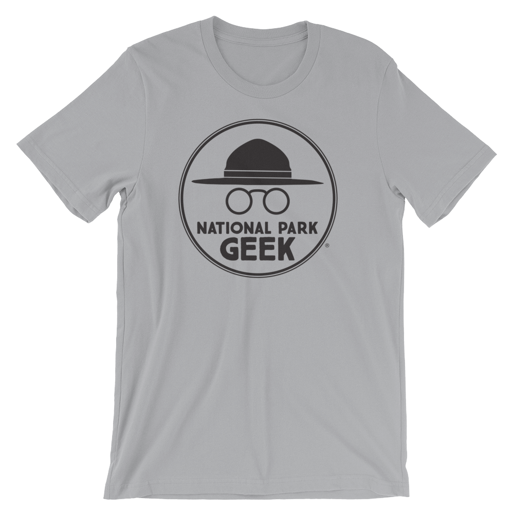 A National Park Geek T-Shirt - Black Logo