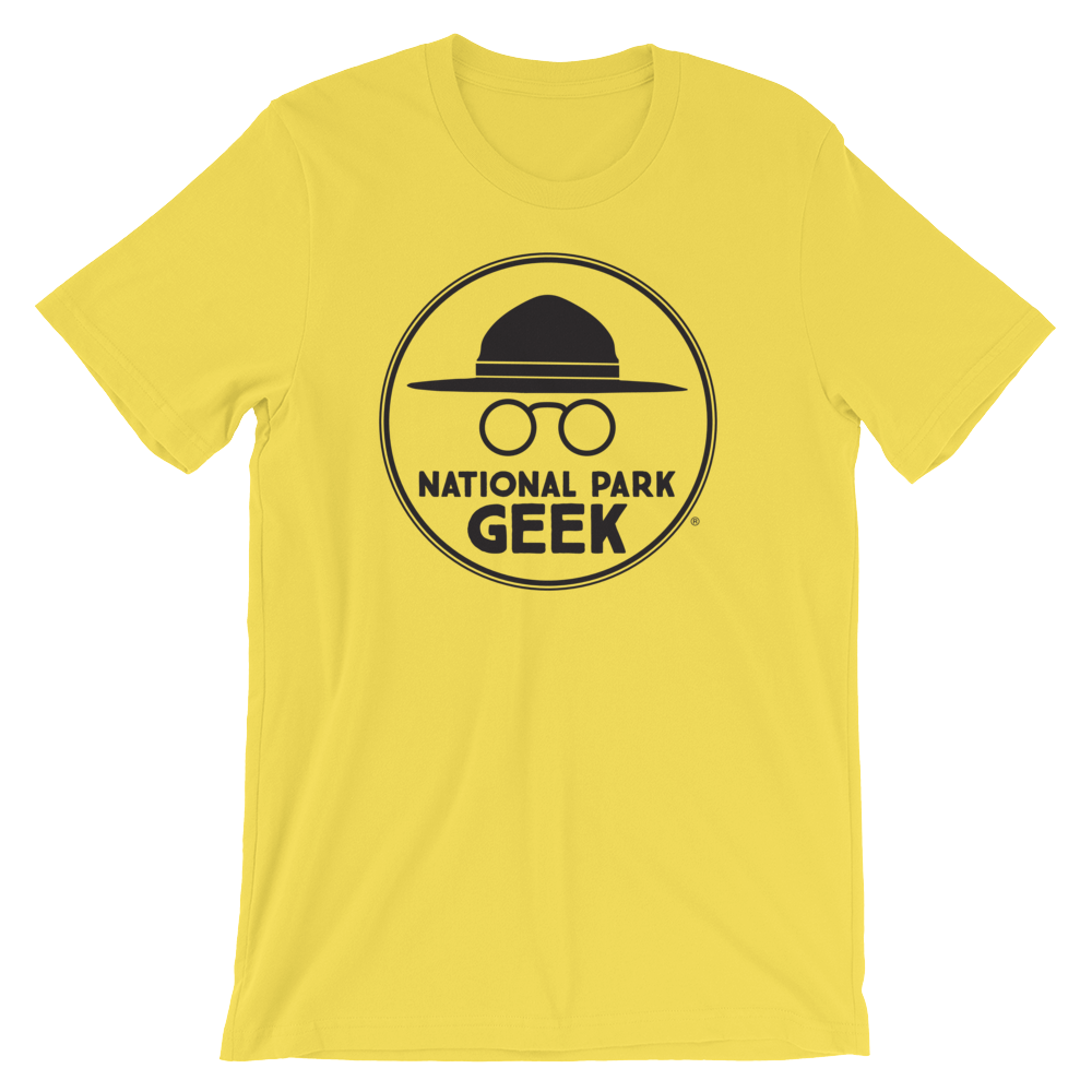 A National Park Geek T-Shirt - Black Logo