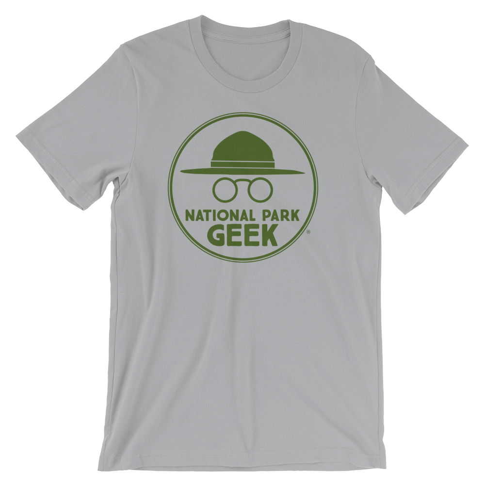 A National Park Geek T-Shirt - Green Logo