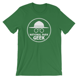 A National Park Geek T-Shirt - White Logo