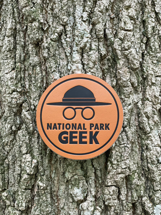 Leather NPG Logo Patch