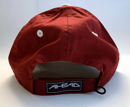 Dad Hat with NPG Shield Patch (Crimson)