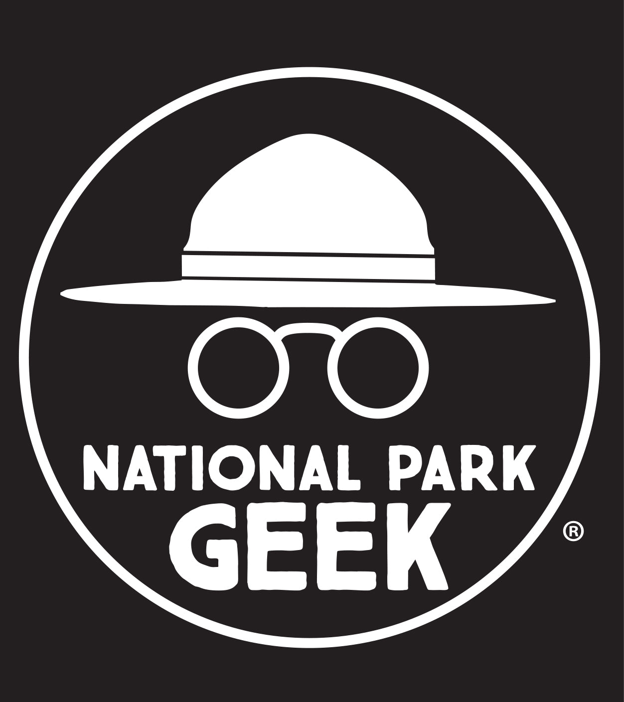 White NPG Logo Vinyl Window Decal