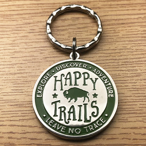 National Park Geek two-sided Keychain (includes US shipping via USPS only)