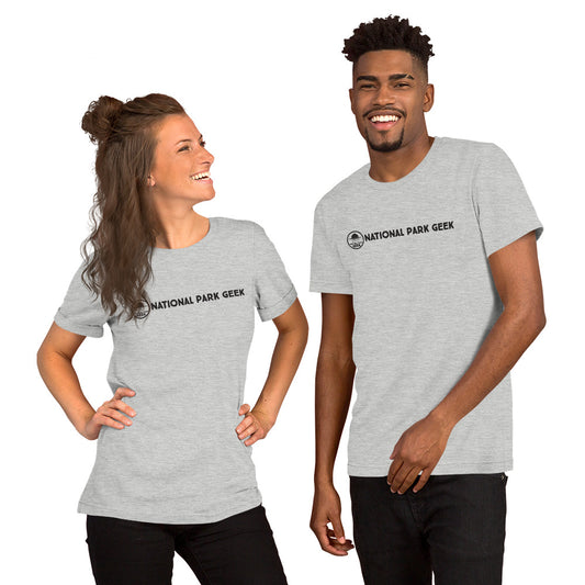 National Park Geek Black In-Line T-Shirt