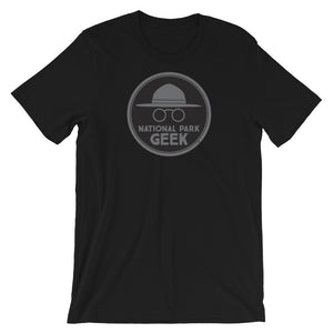 Black NP Geek Logo Black T-Shirt