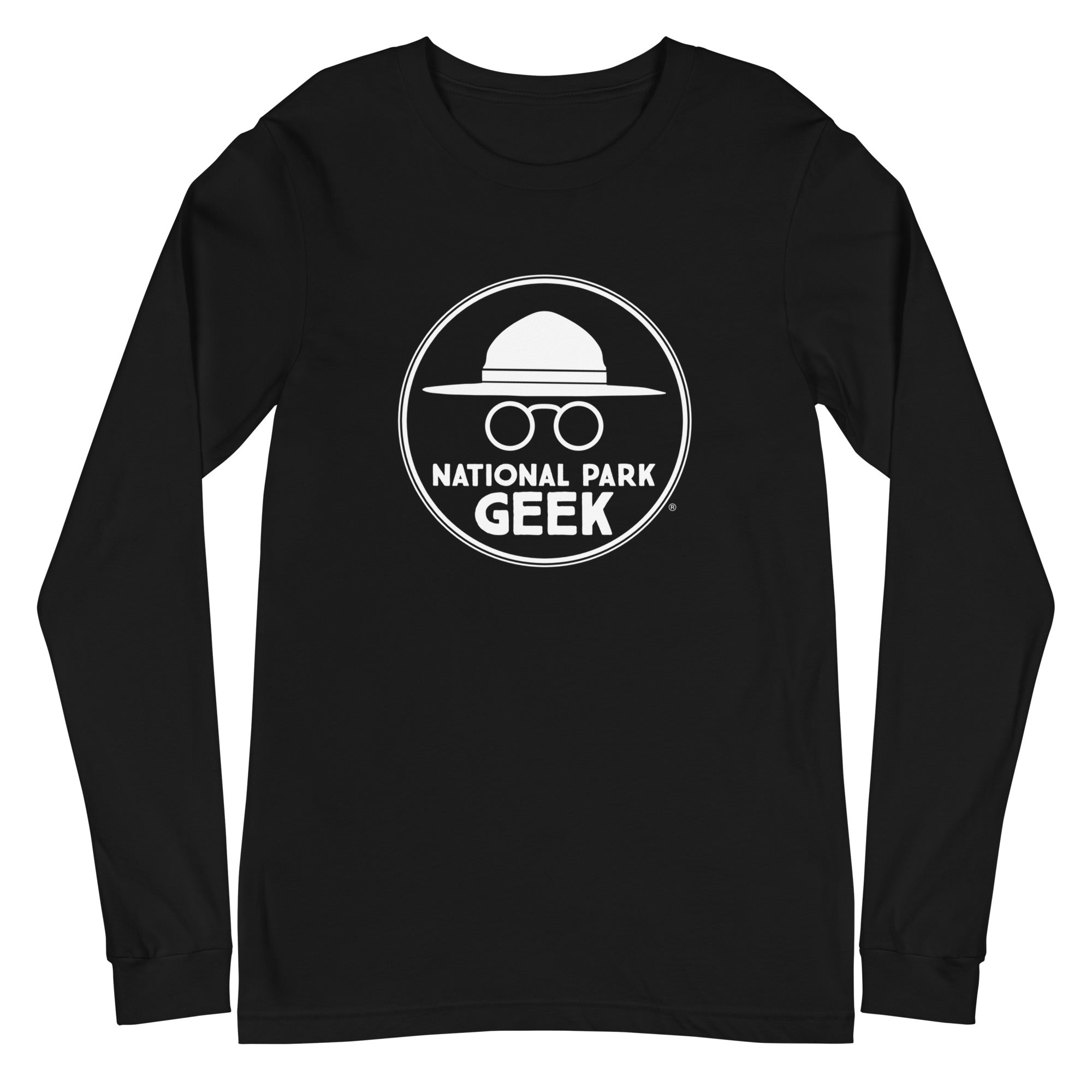 A National Park Geek Logo Unisex Long Sleeve T-Shirt