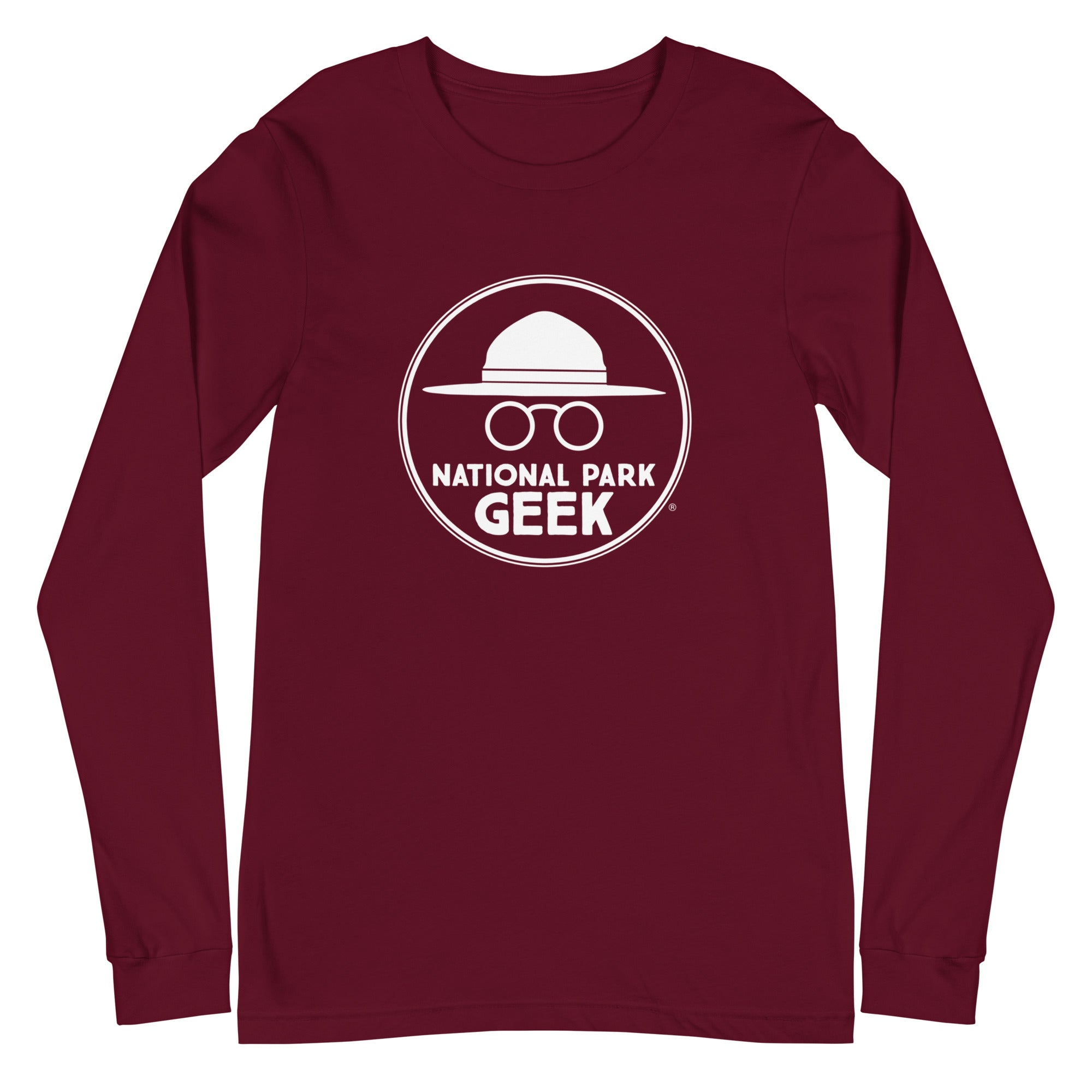 A National Park Geek Logo Unisex Long Sleeve T-Shirt
