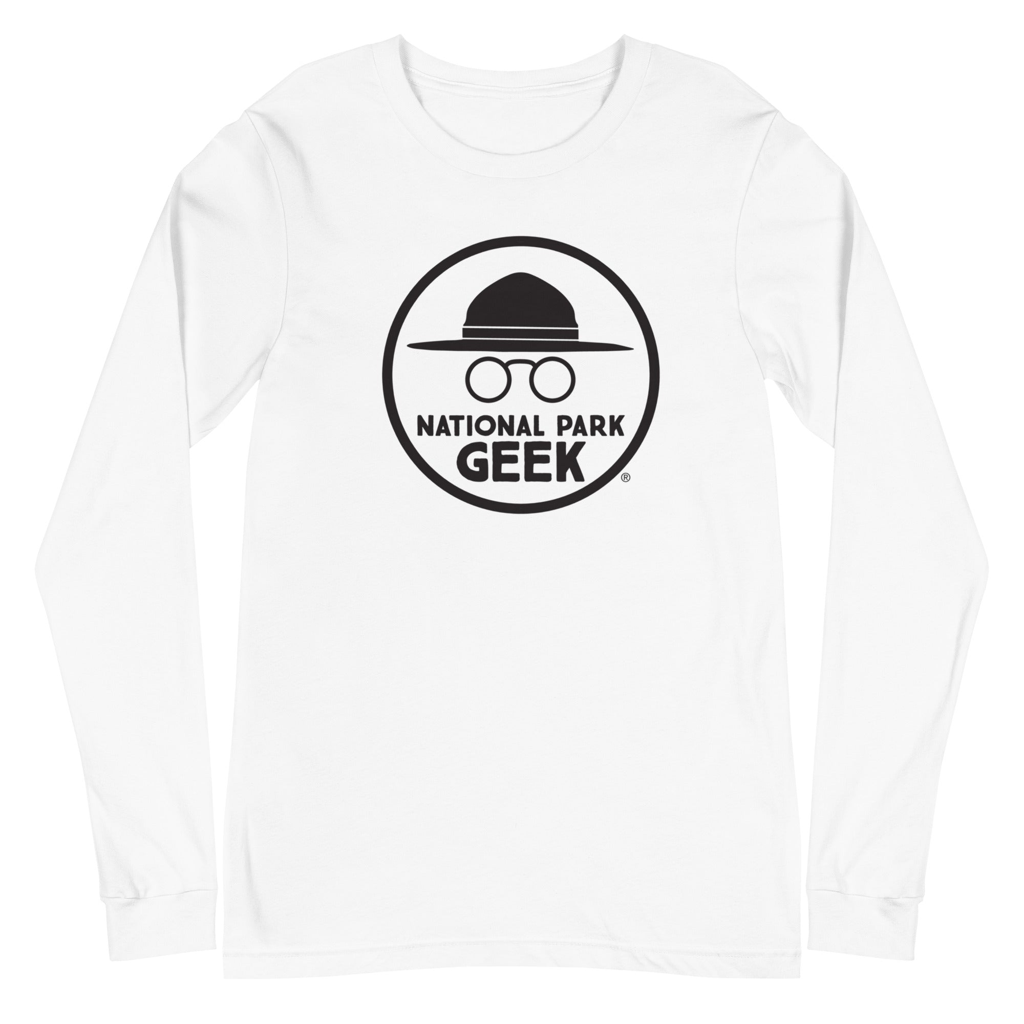 A National Park Geek Logo Unisex Long Sleeve T-Shirt
