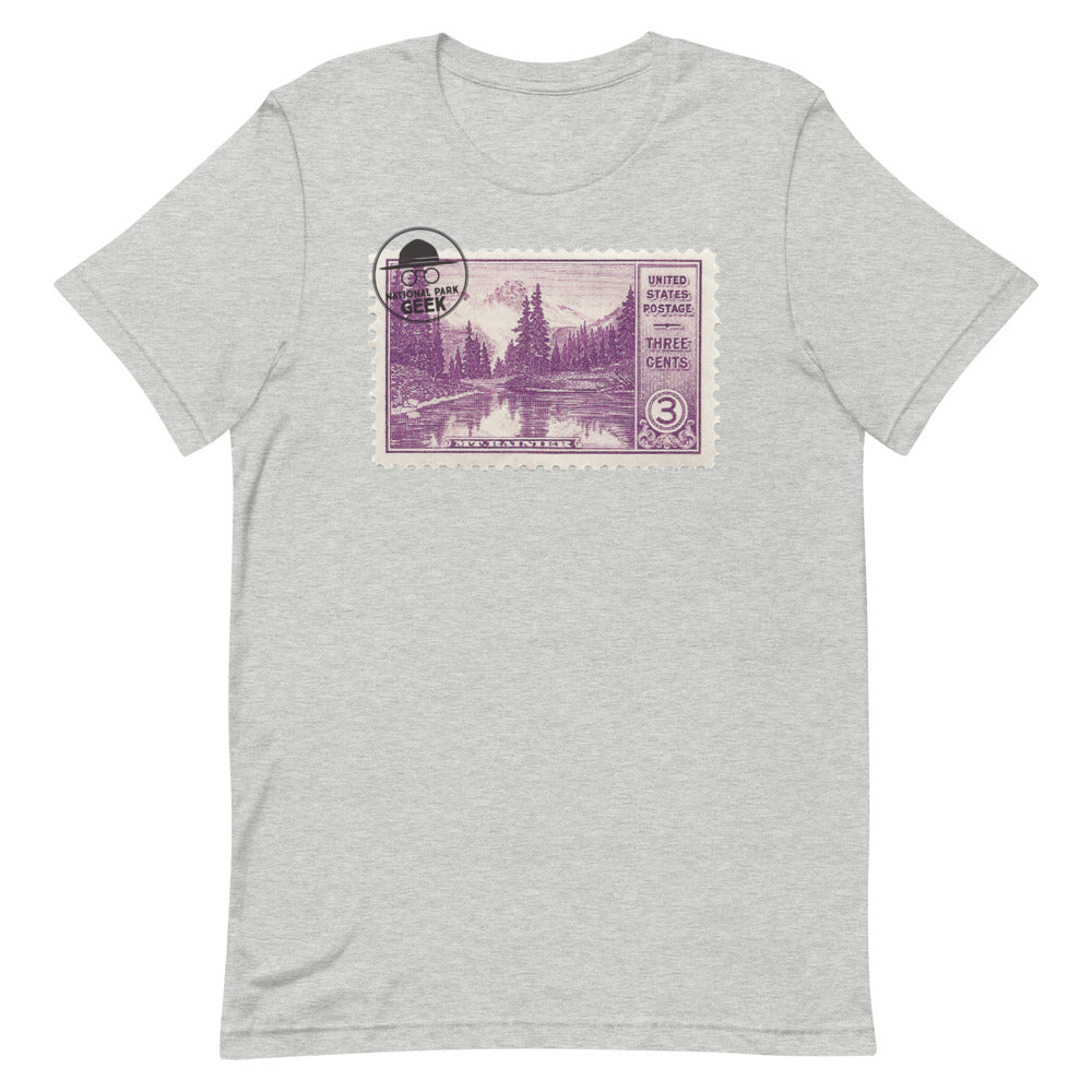Mount Rainier Stamp T-Shirt