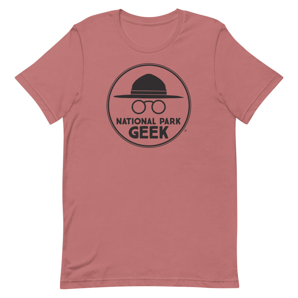 A National Park Geek T-Shirt - Black Logo