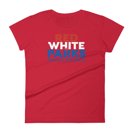 Red, White & Parks Womens Fit T-Shirt
