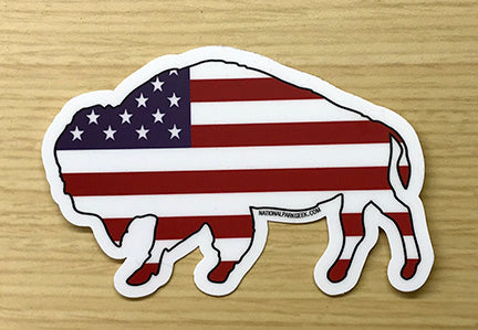 Bison Stickers