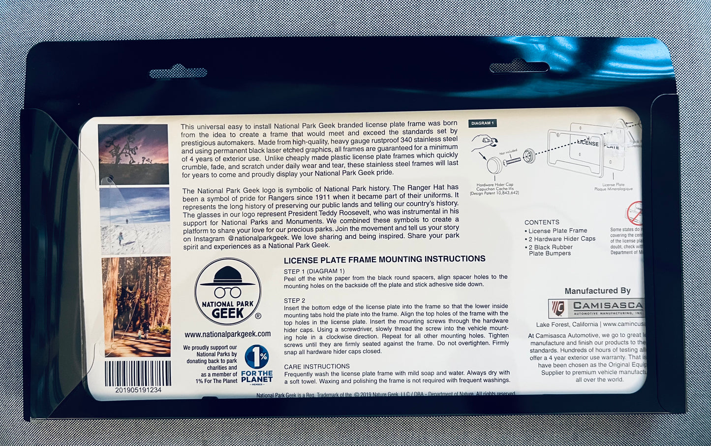 License Plate Frame