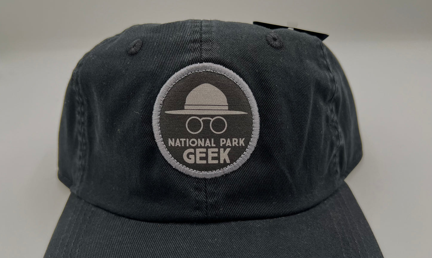 Dad Hat with NPG Logo Patch (Black)