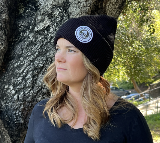 Knit Beanie featuring "Love Your Parks" Patch