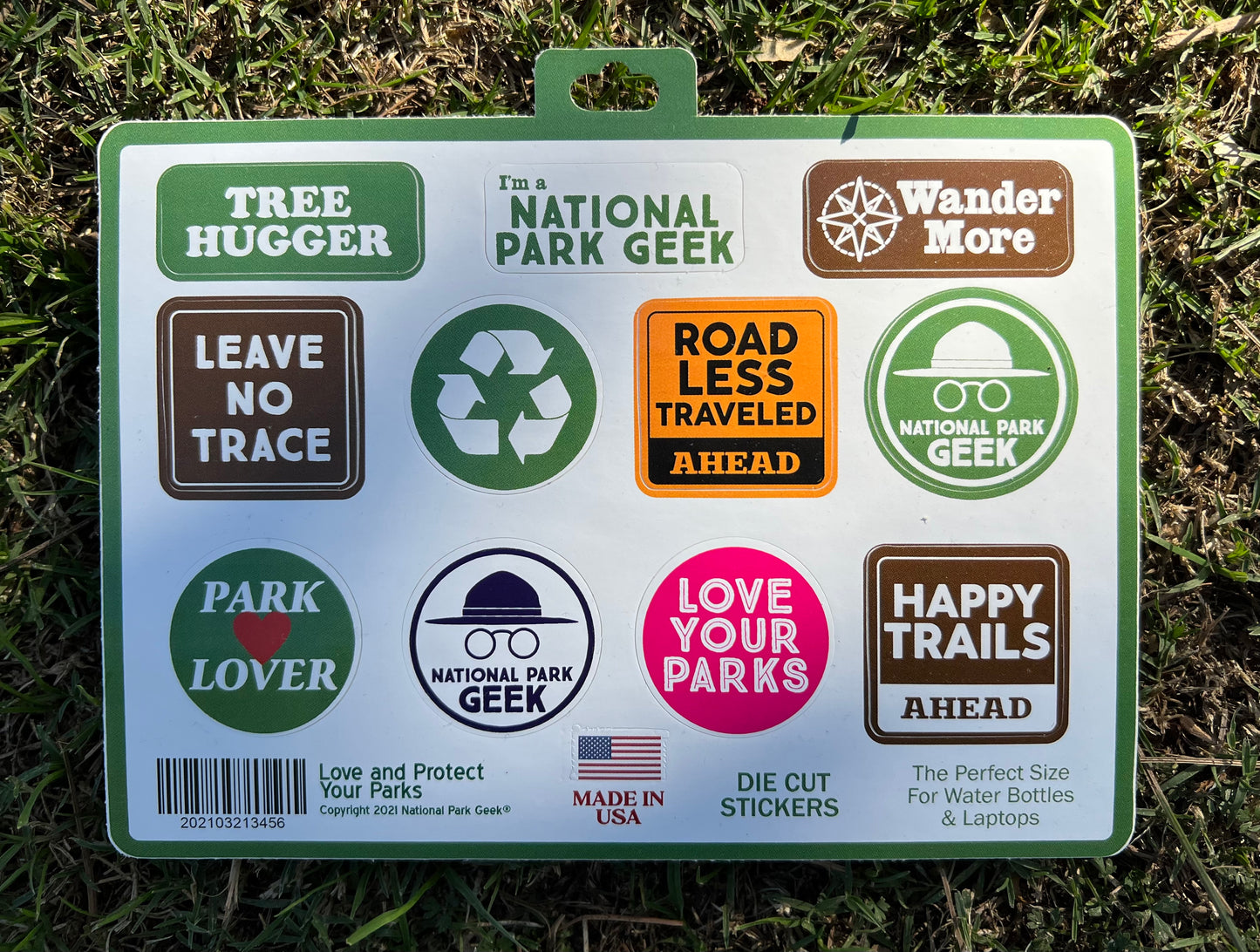 Water Bottle Sticker Sheet