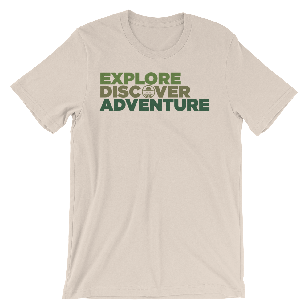【DISCOVERY EXPEDITION】Washing Outdoor T-Shirt‐YELLOWGREEN Discovery Expedition T-Shirts Apparel on Sale & Authentic