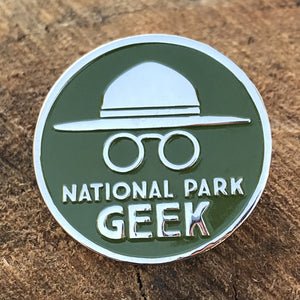 National Park Geek Pin (includes US shipping)