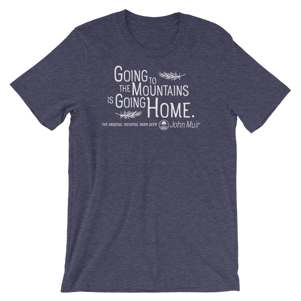 Going To The Mountains T-Shirt - White Logo