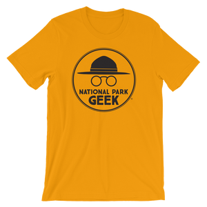 A National Park Geek T-Shirt - Black Logo