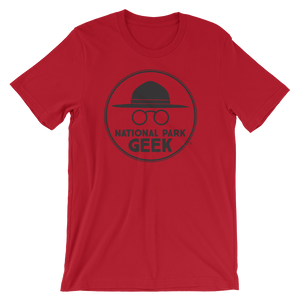 A National Park Geek T-Shirt - Black Logo