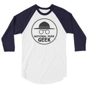 National Park Geek Logo 3/4 Sleeve T-Shirt - Various Colors