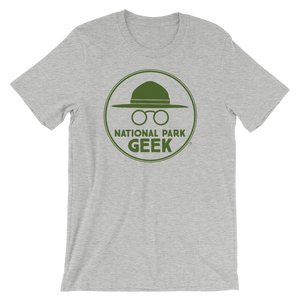 A National Park Geek T-Shirt - Green Logo