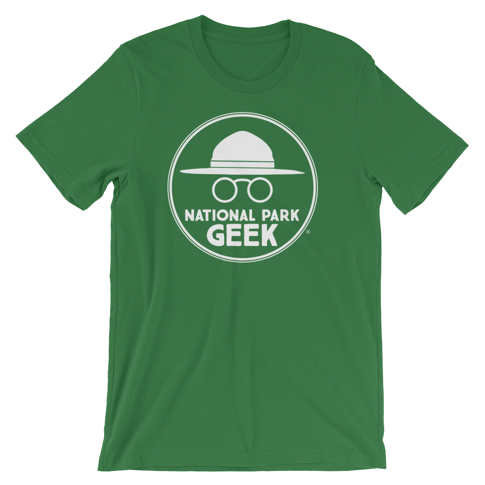 A National Park Geek T-Shirt - White Logo