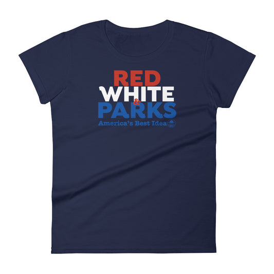 Red, White & Parks Womens Fit T-Shirt