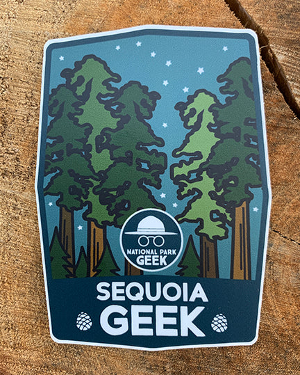 Sequoia Geek Nighttime Sticker
