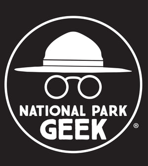National Park Geek Logo Vinyl Window Decal (includes US shipping)