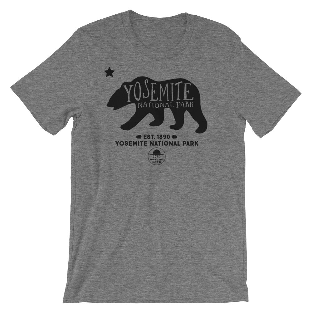 Yosemite National Park Geek T-Shirt - Various Colors