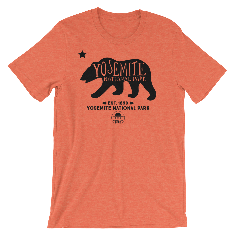 Yosemite National Park Geek T-Shirt - Various Colors