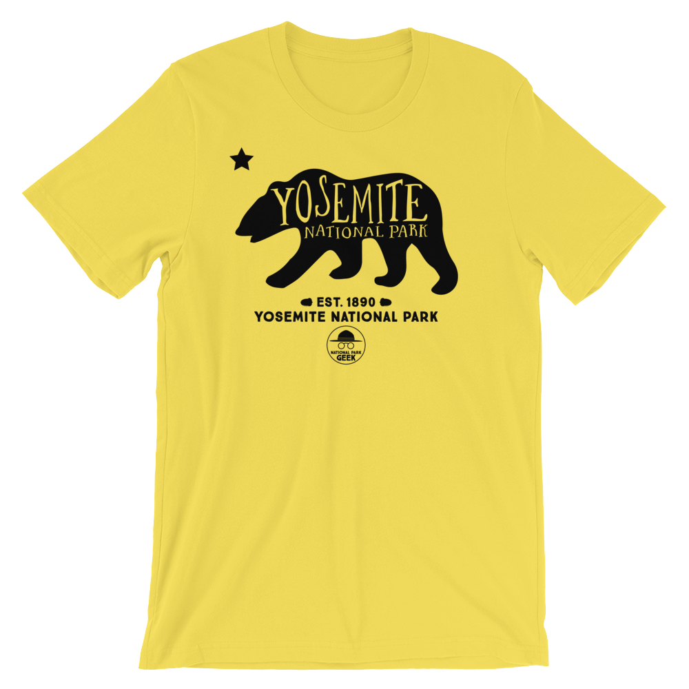 Yosemite National Park Geek T-Shirt - Various Colors