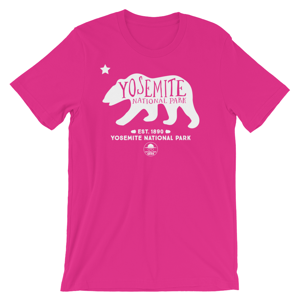 Yosemite National Park Geek T-Shirt - Various Colors