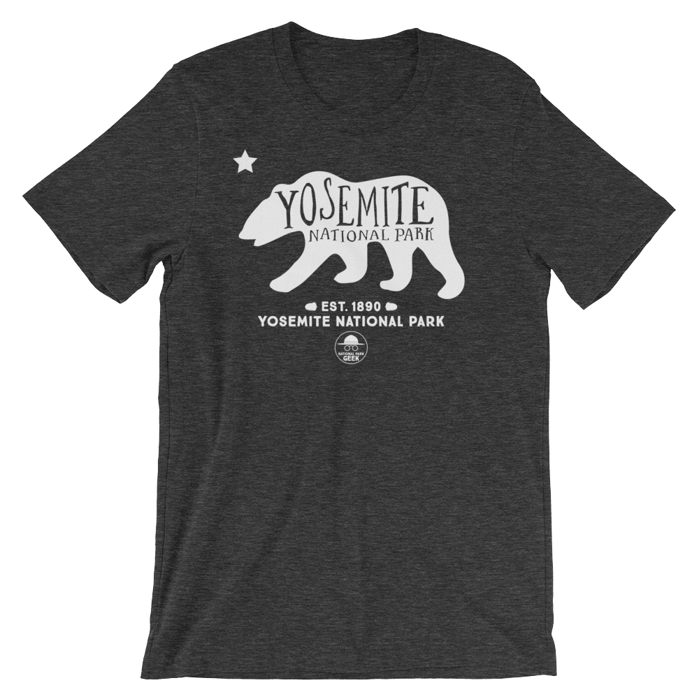 Yosemite National Park Geek T-Shirt - Various Colors