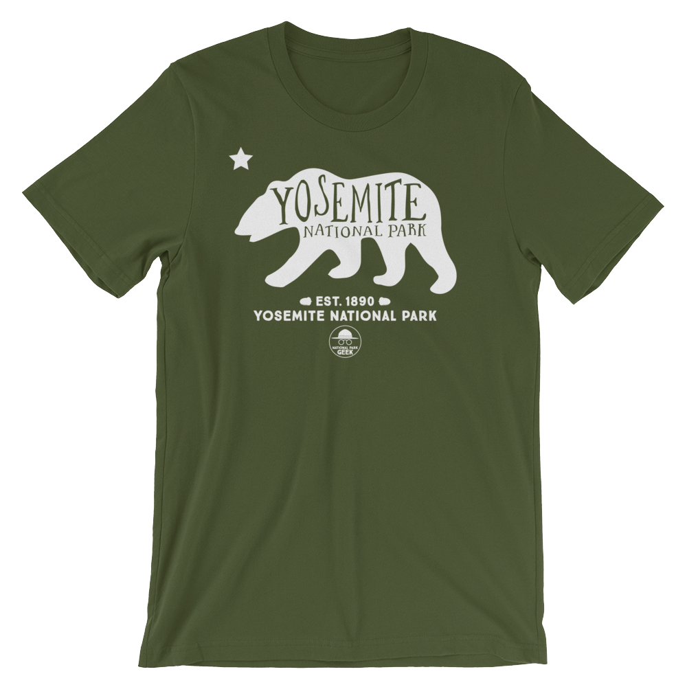 Yosemite National Park Geek T-Shirt - Various Colors