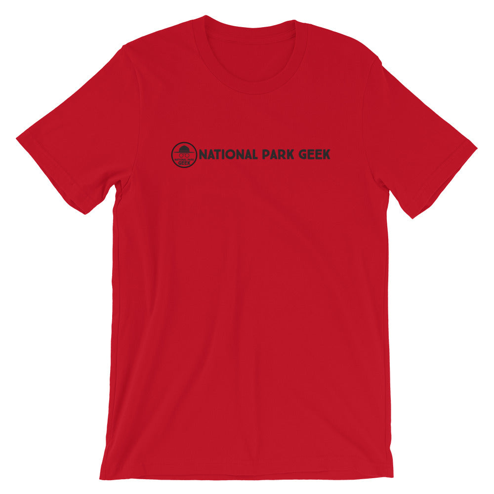National Park Geek Black In-Line T-Shirt