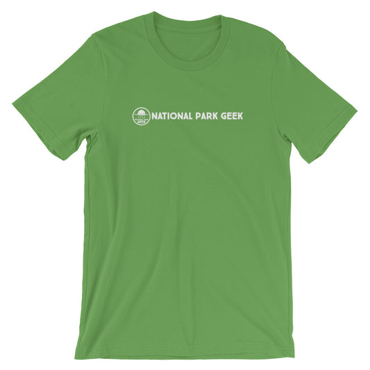 National Park Geek White In-Line T-Shirt