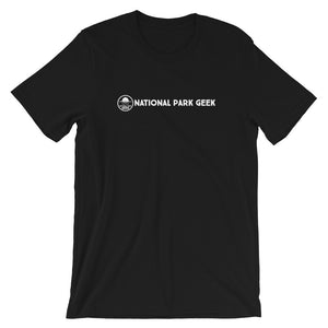 National Park Geek White In-Line T-Shirt
