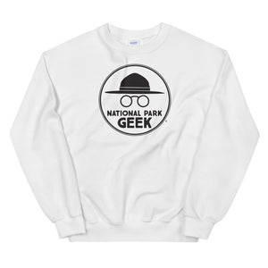 National Park Geek Unisex Sweatshirt Black Logo